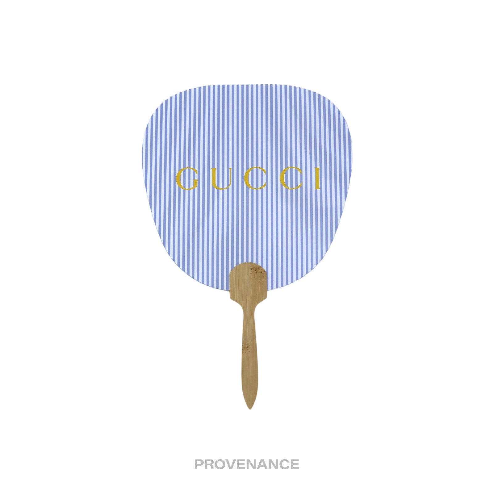 Gucci Logo Bamboo Hand Fan - Striped - 3