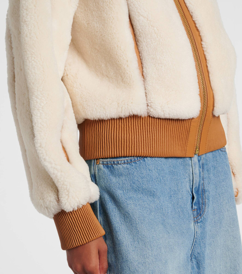Story shearling bomber jacket 5