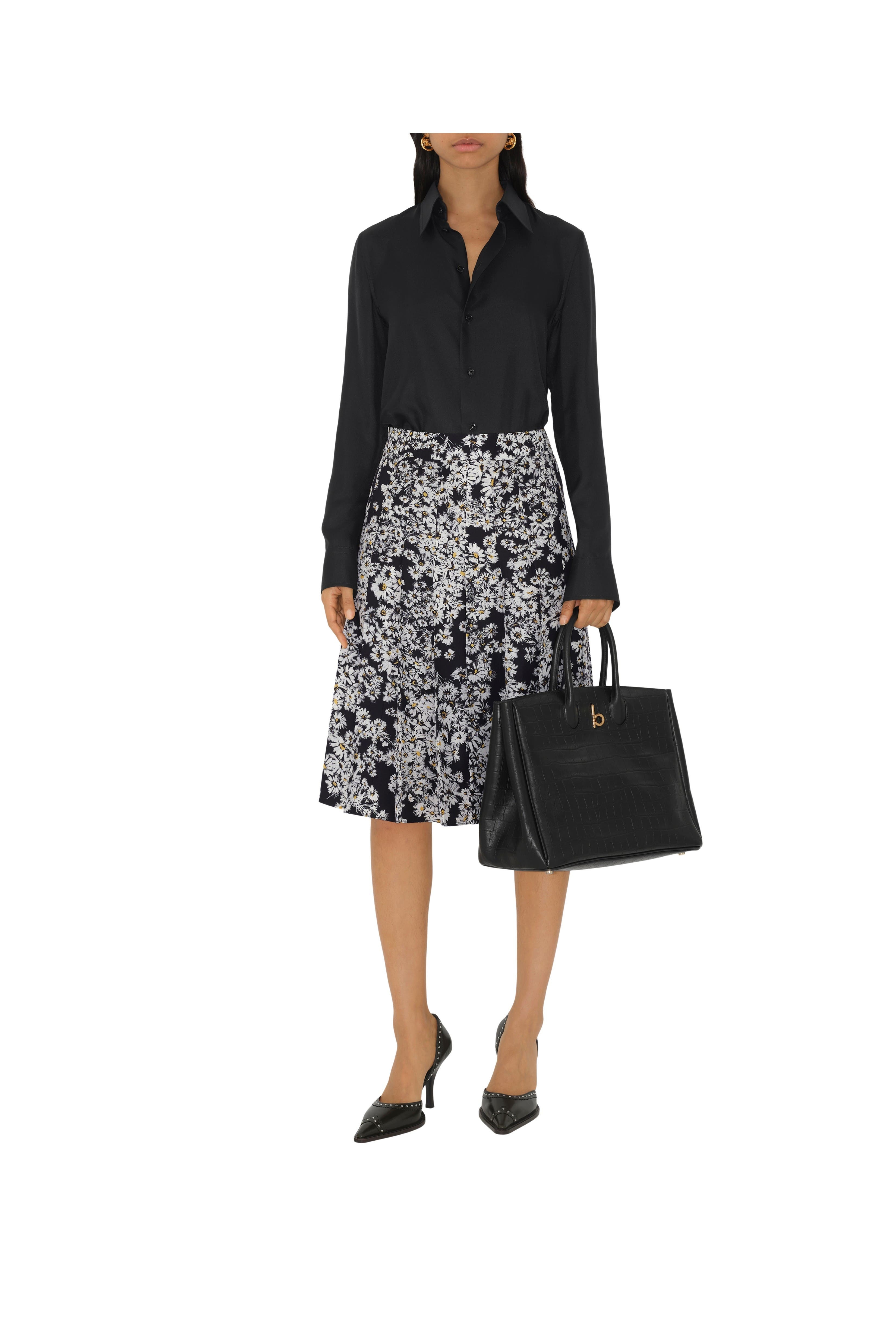burberry Medium Rocking Horse Tote in Black at Nordstrom - 2