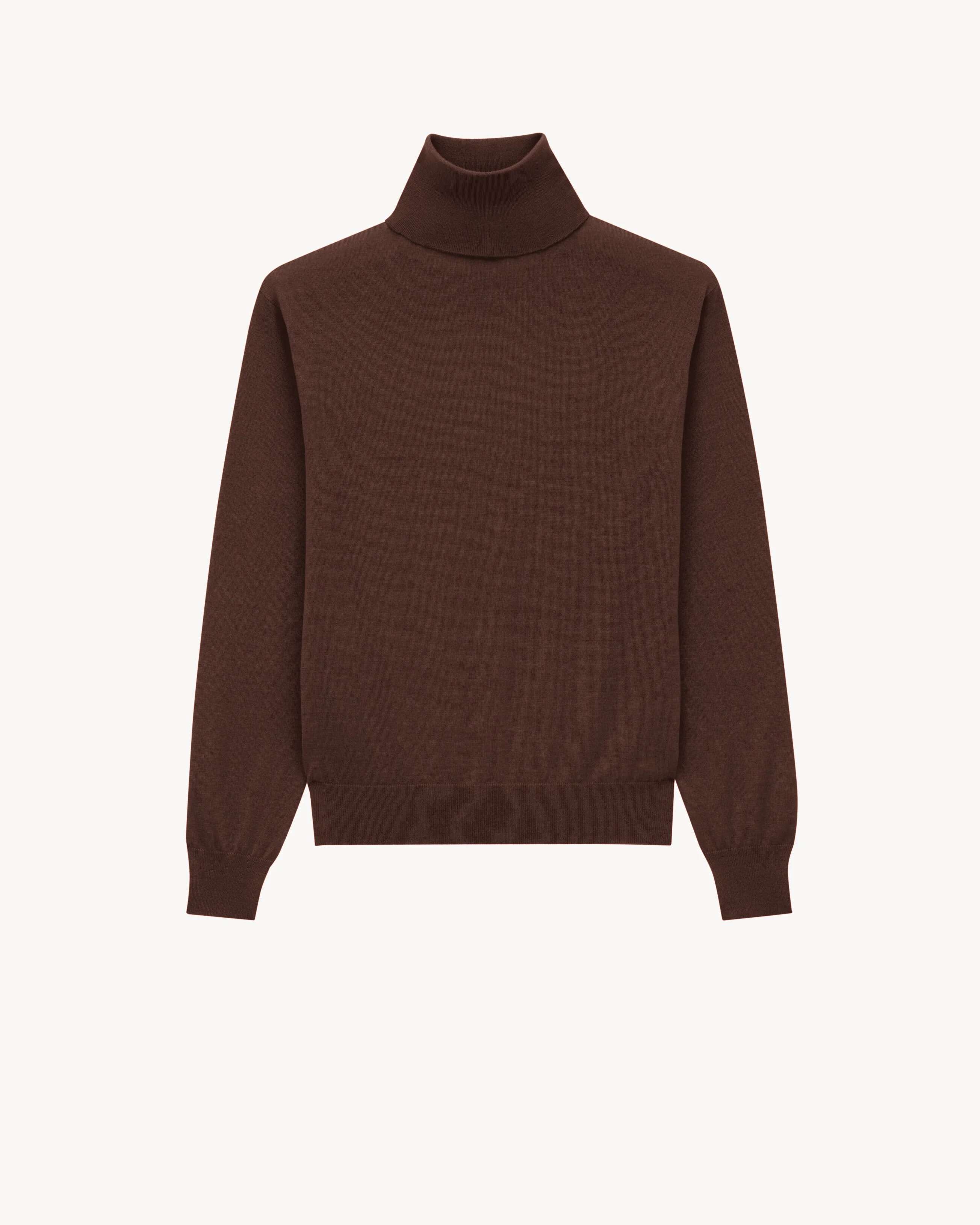 TURTLENECK SWEATER IN CASHMERE, WOOL AND SILK - 1