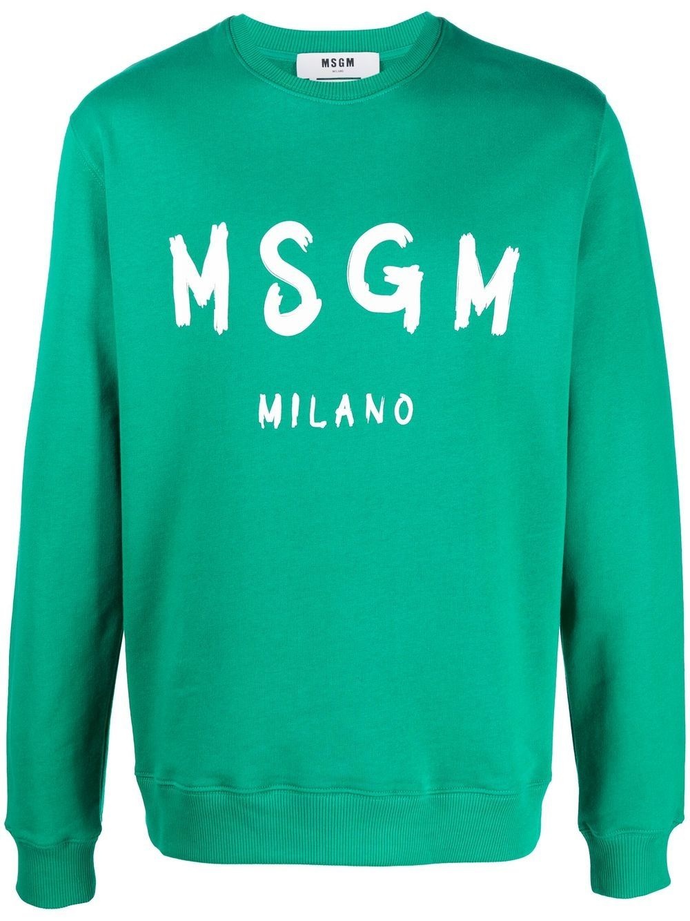 logo-print sweatshirt - 1