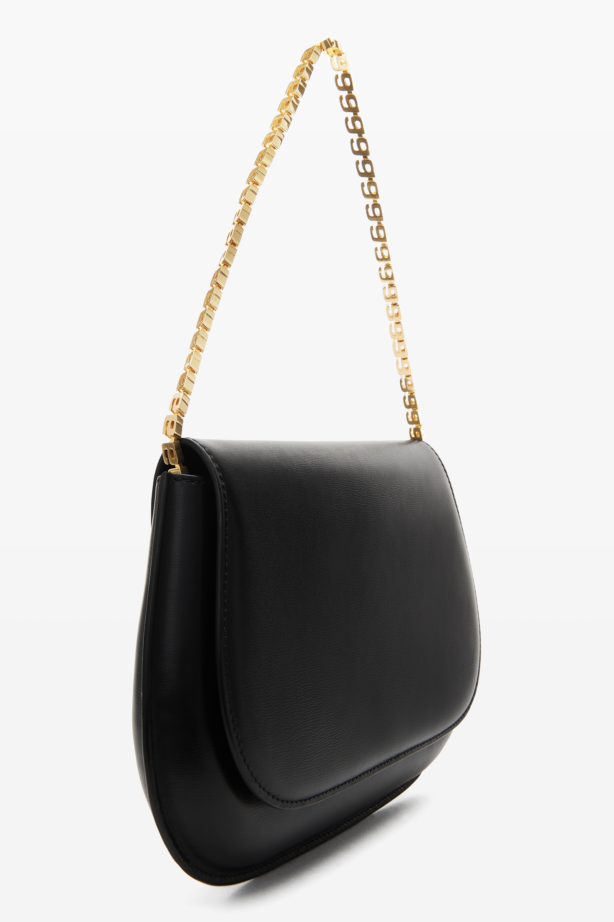 CREST FLAP BAG IN LEATHER - 2