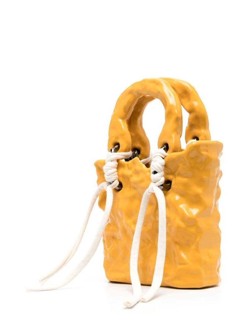 crystal-embellished mini tote bag - 3
