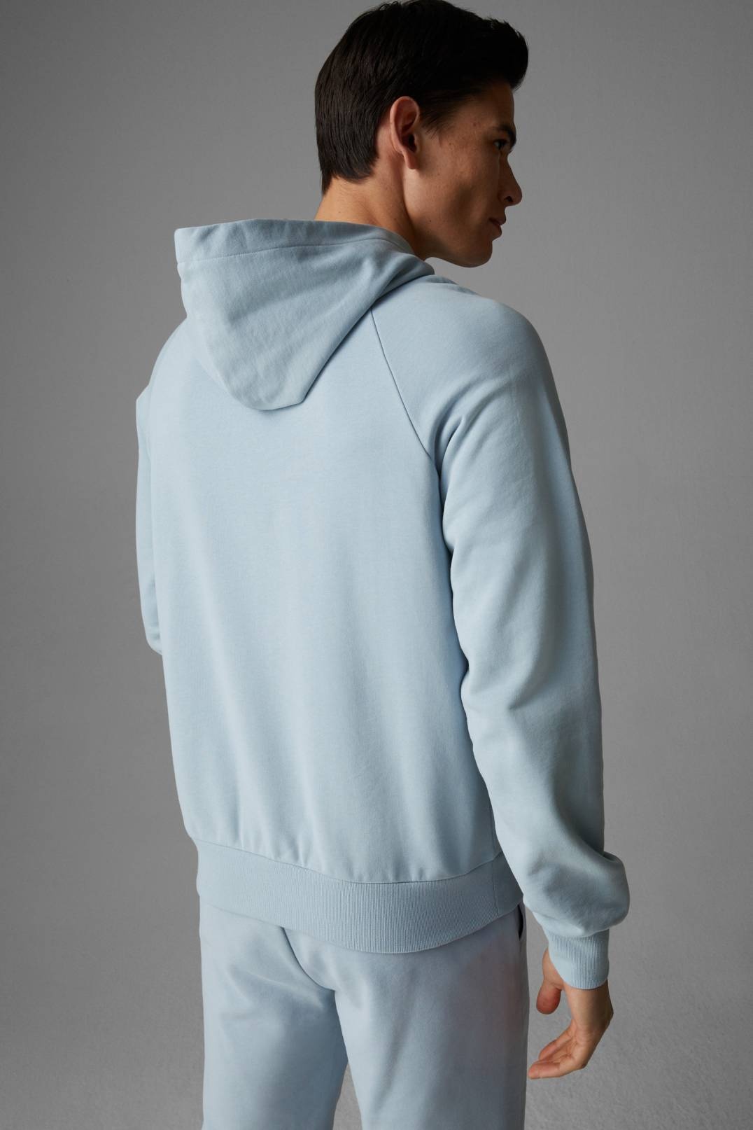 VALLE HOODIE IN LIGHT BLUE - 3