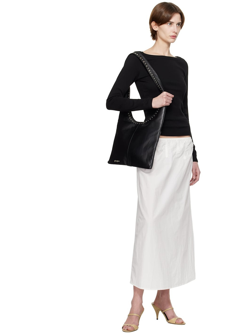 FLORE FLORE Black Steffi Longsleeve T-shirt outlook