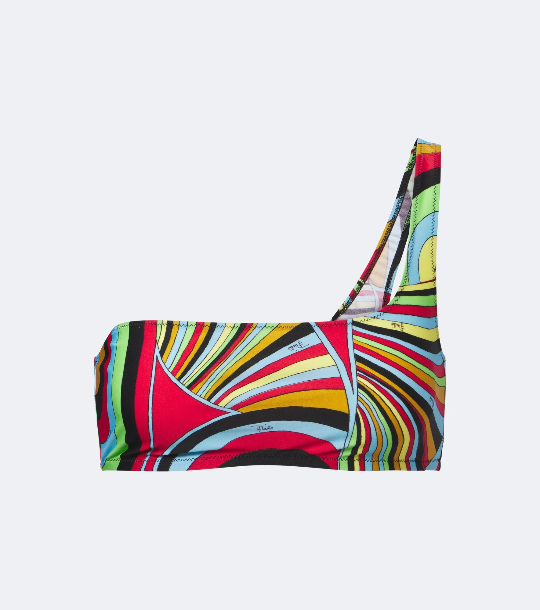 Iride one-shoulder bikini top - 1