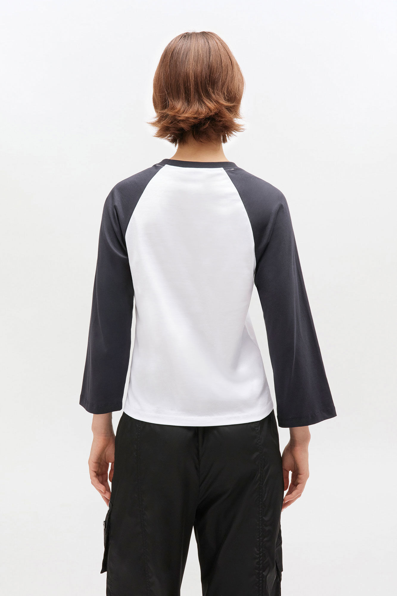 WHITE CROPPED KITTY T-SHIRT - 4
