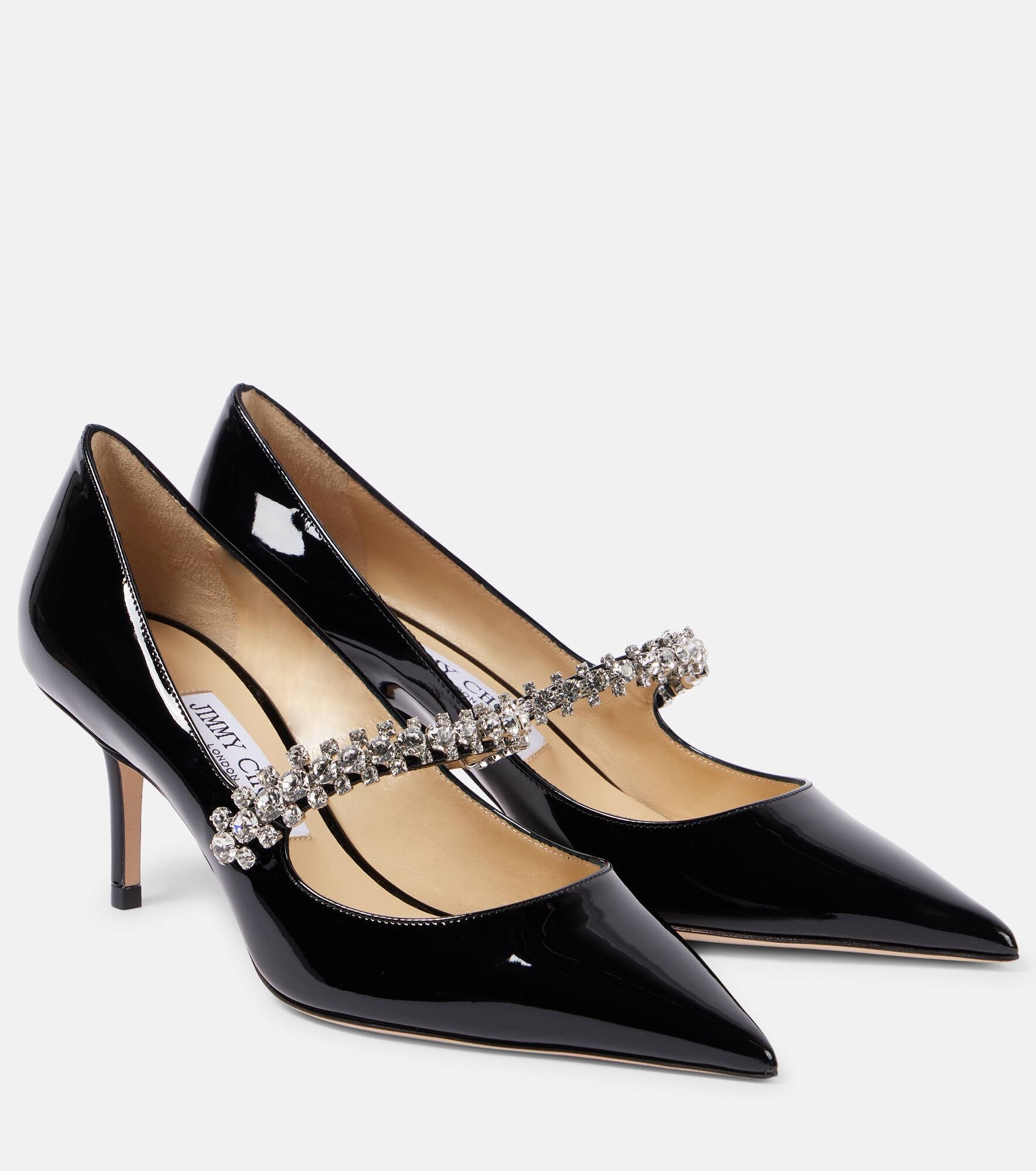 Bing 65 embellished patent leather pumps - 1