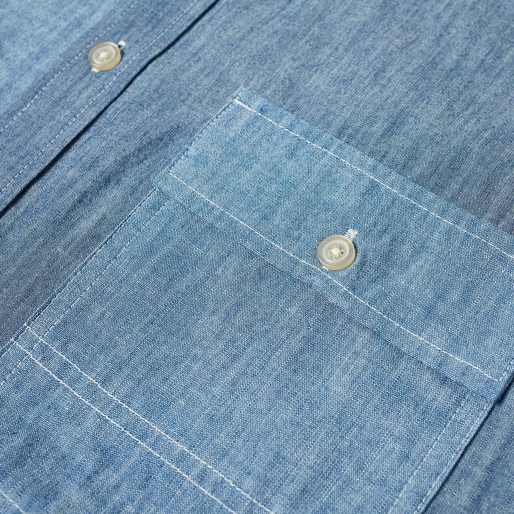 Nigel Cabourn Reverse Denim Shirt - 2