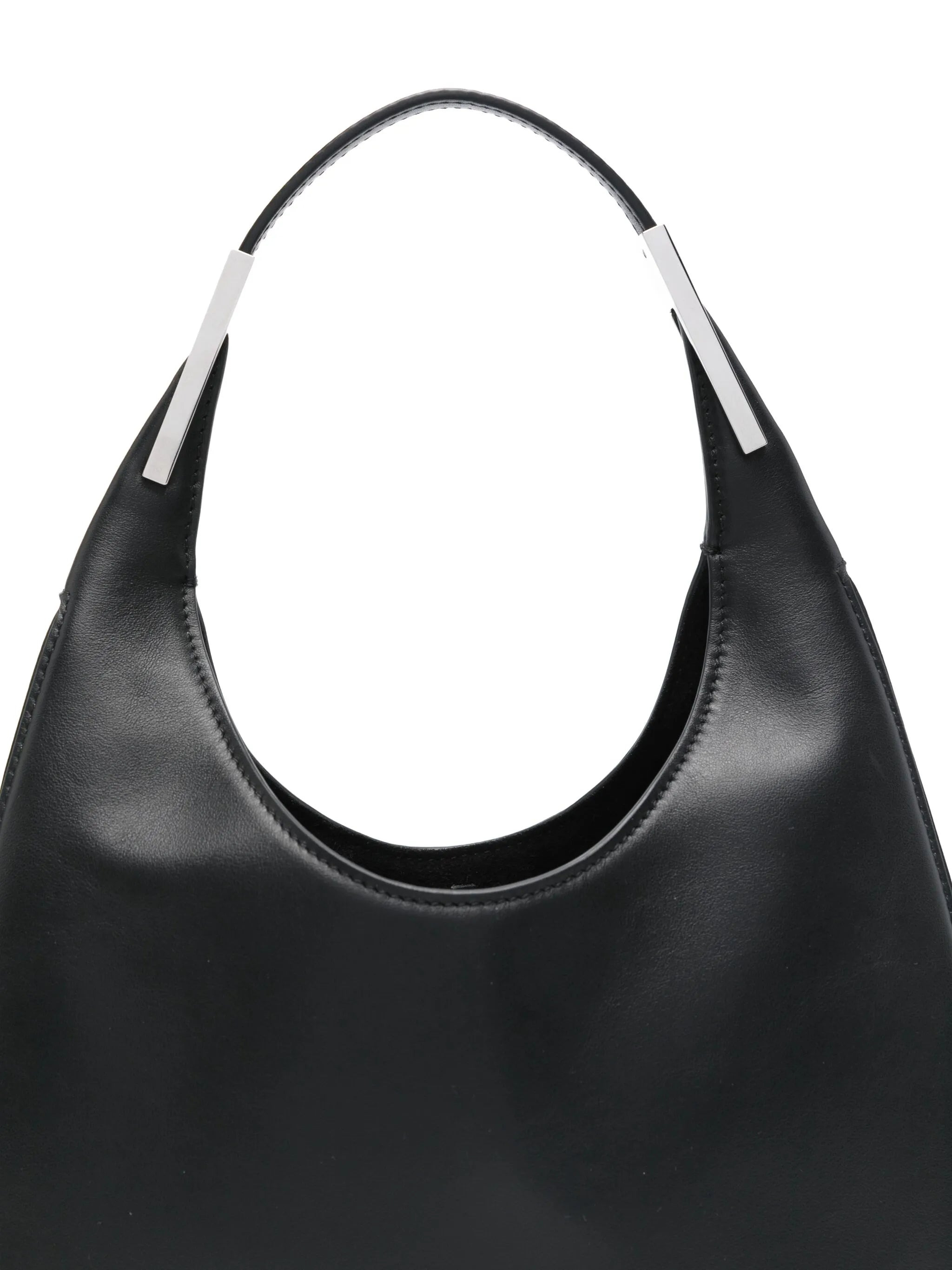 Savette Small Florence Crescent-shaped Leather Shoulder Bag - 5