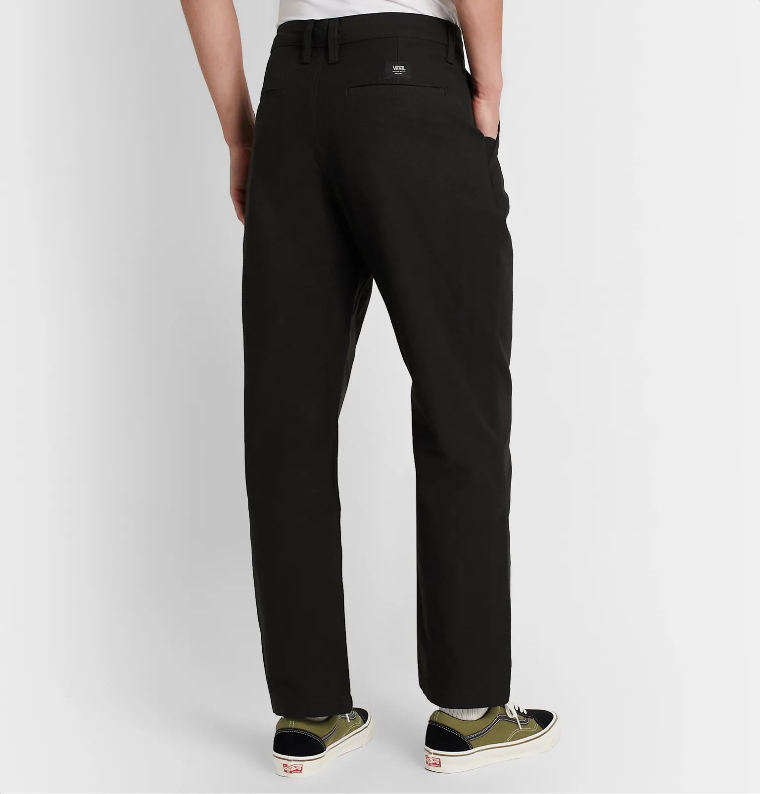 Cotton-Canvas Chinos - 4