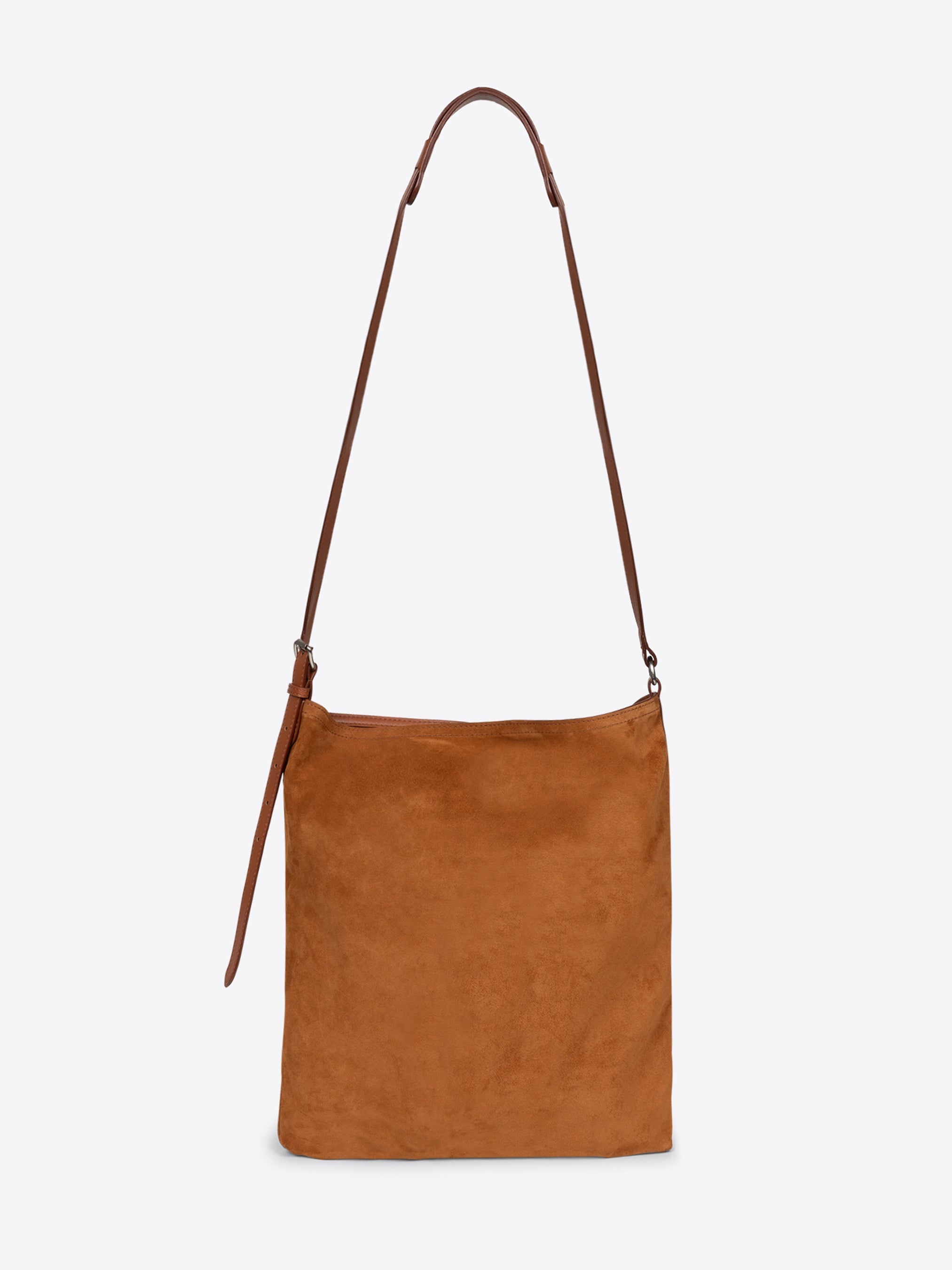 SUEDE TOTE BAG - 2