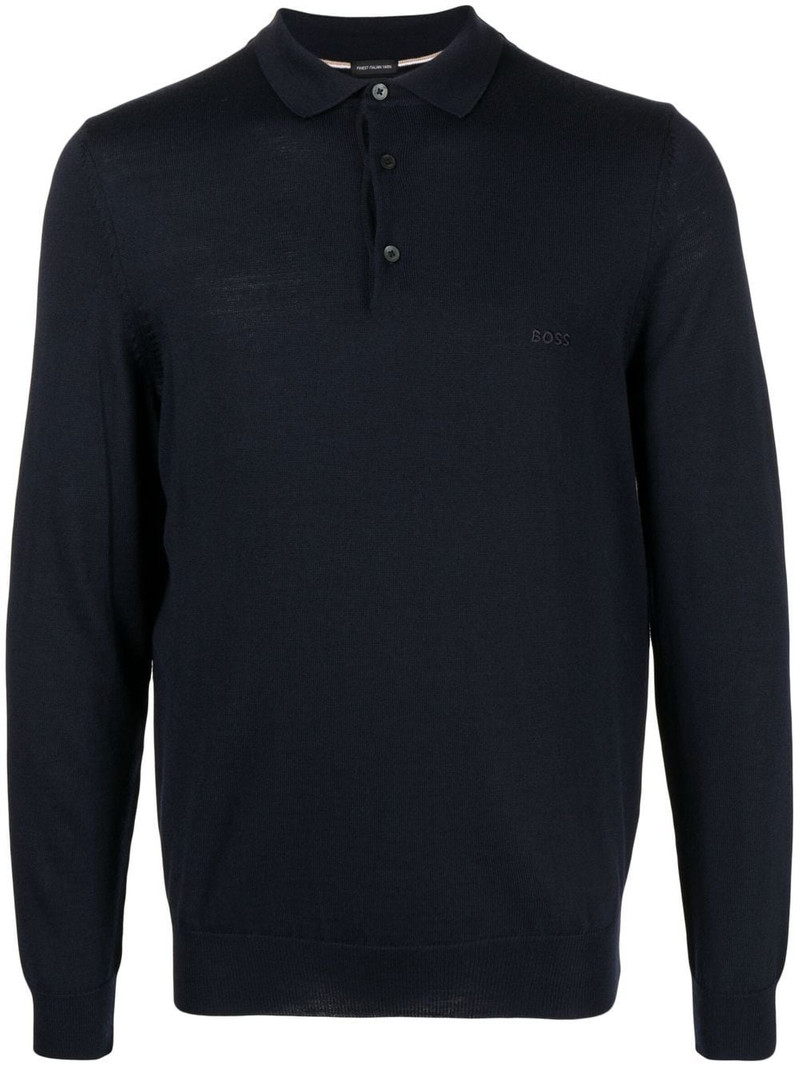 virgin wool polo shirt 1