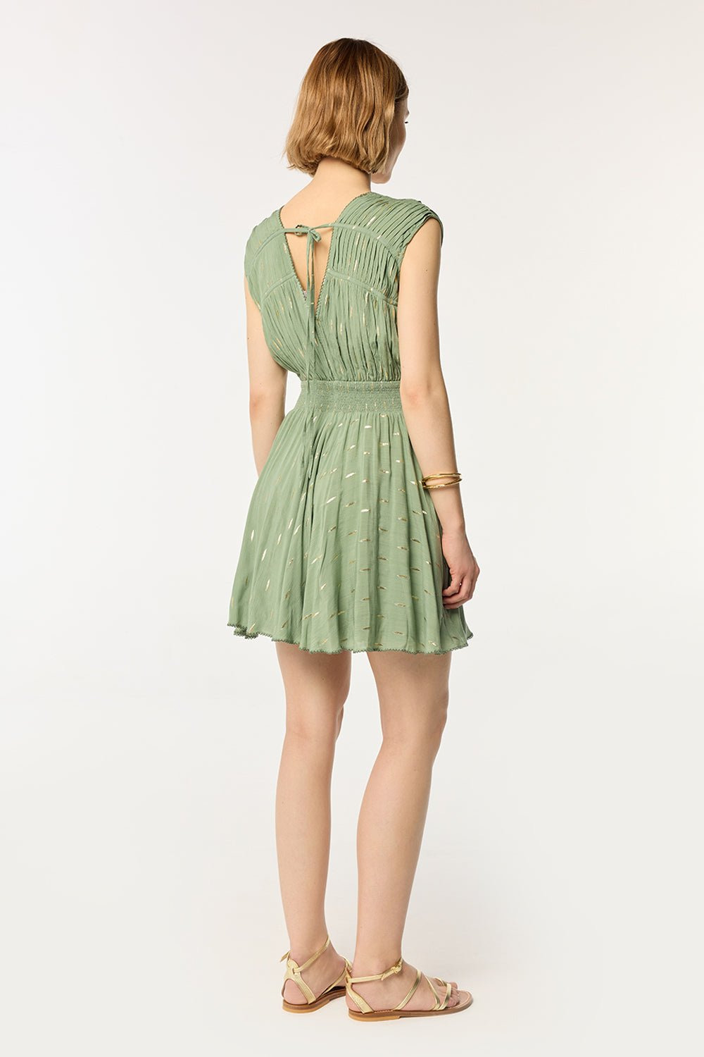 Mini Dress Ciao - Sage - 2