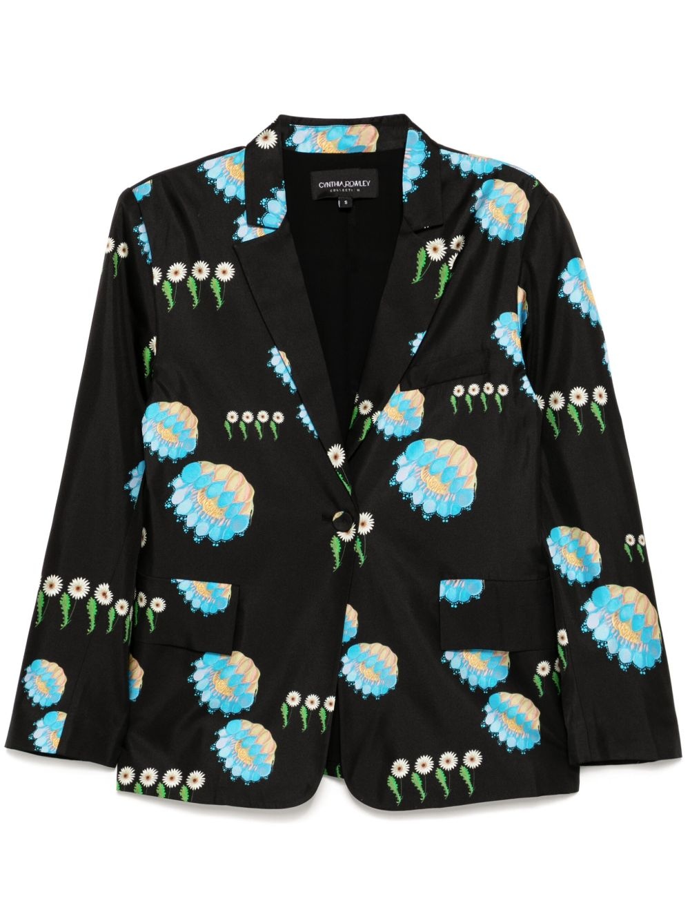 twill blazer - 1