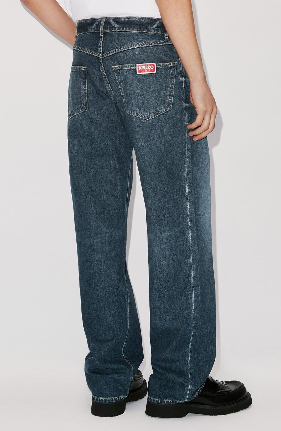 SUISEN relaxed fit jeans - 5