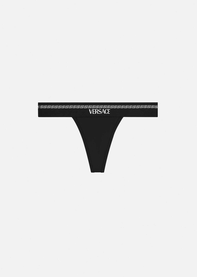Greca Logo Thong 1