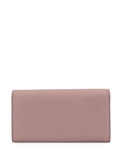 Salvatore Ferragamo grained logo plaque wallet outlook