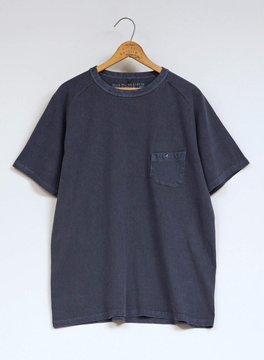 5.6oz Basic T-Shirt Pigment in Blue - 1