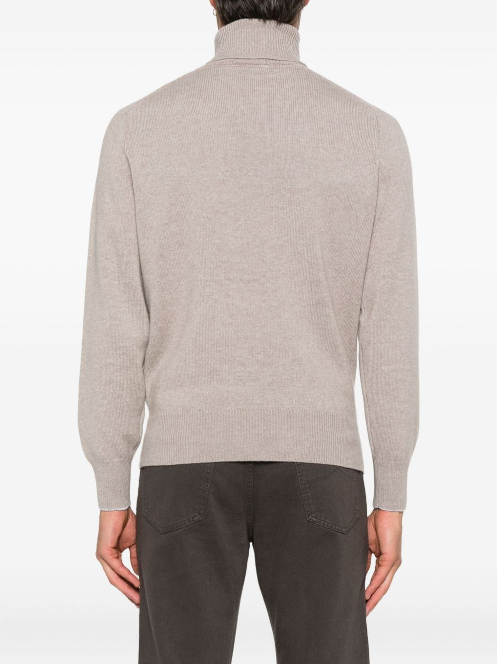 turtleneck cashmere sweater - 4