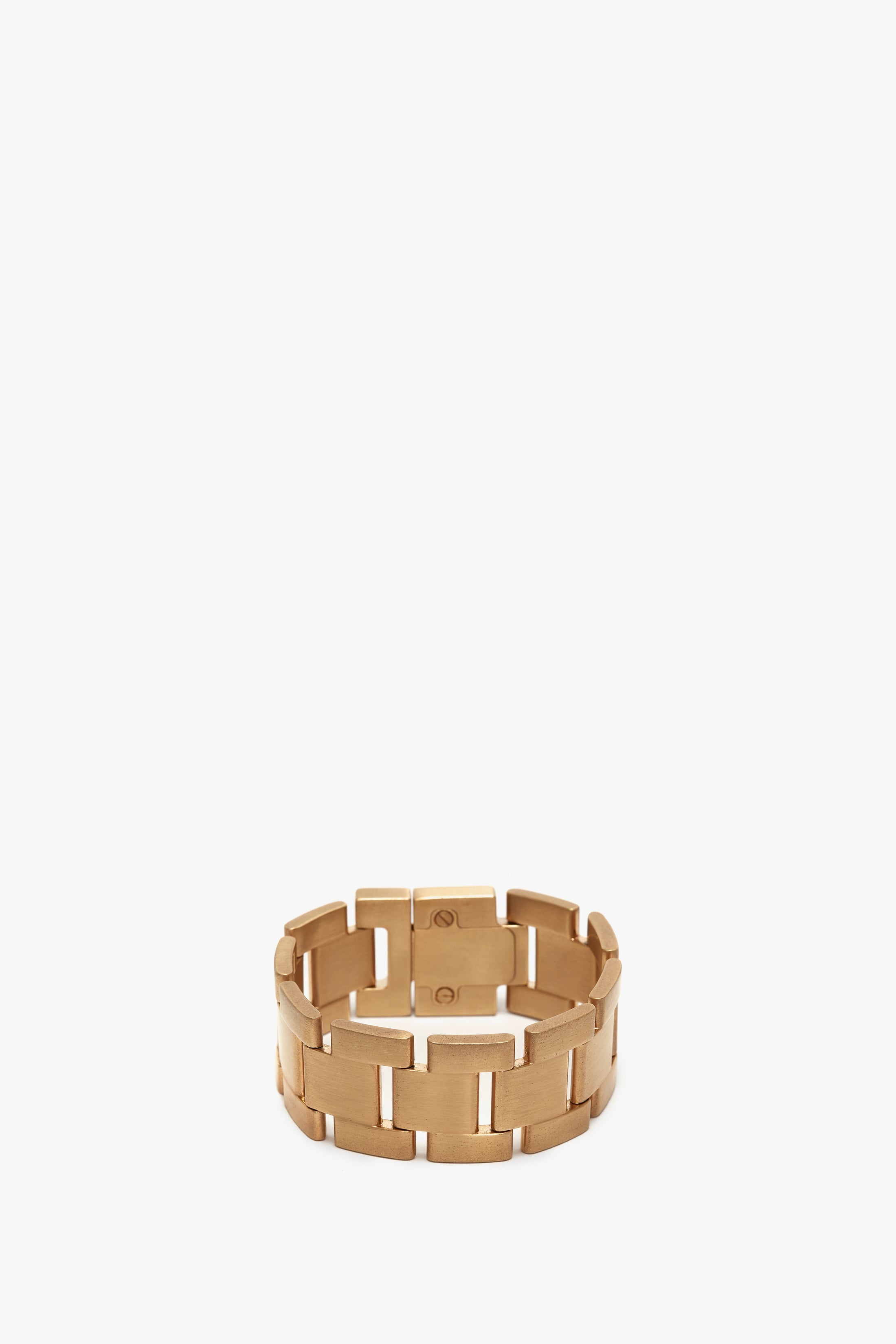 Exclusive Jumbo Chain Bracelet in Brushed Gold - 1