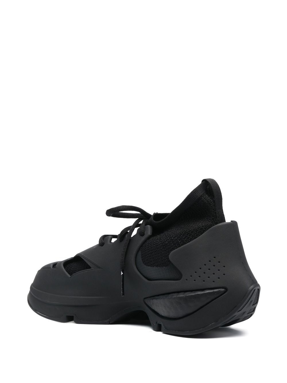 Tonal Caged Knit Runner Sneakers - 3