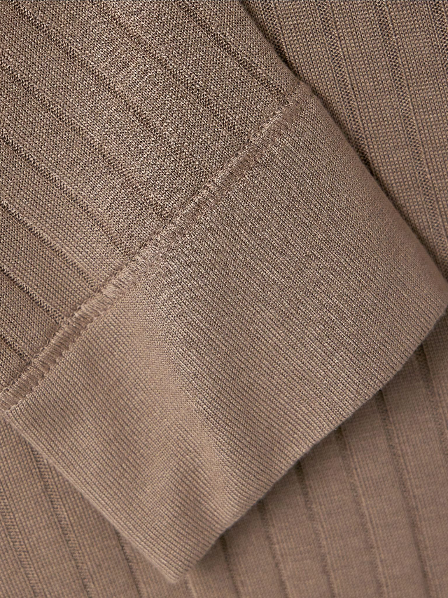 Keya ribbed-knit sweater Taupe - 4