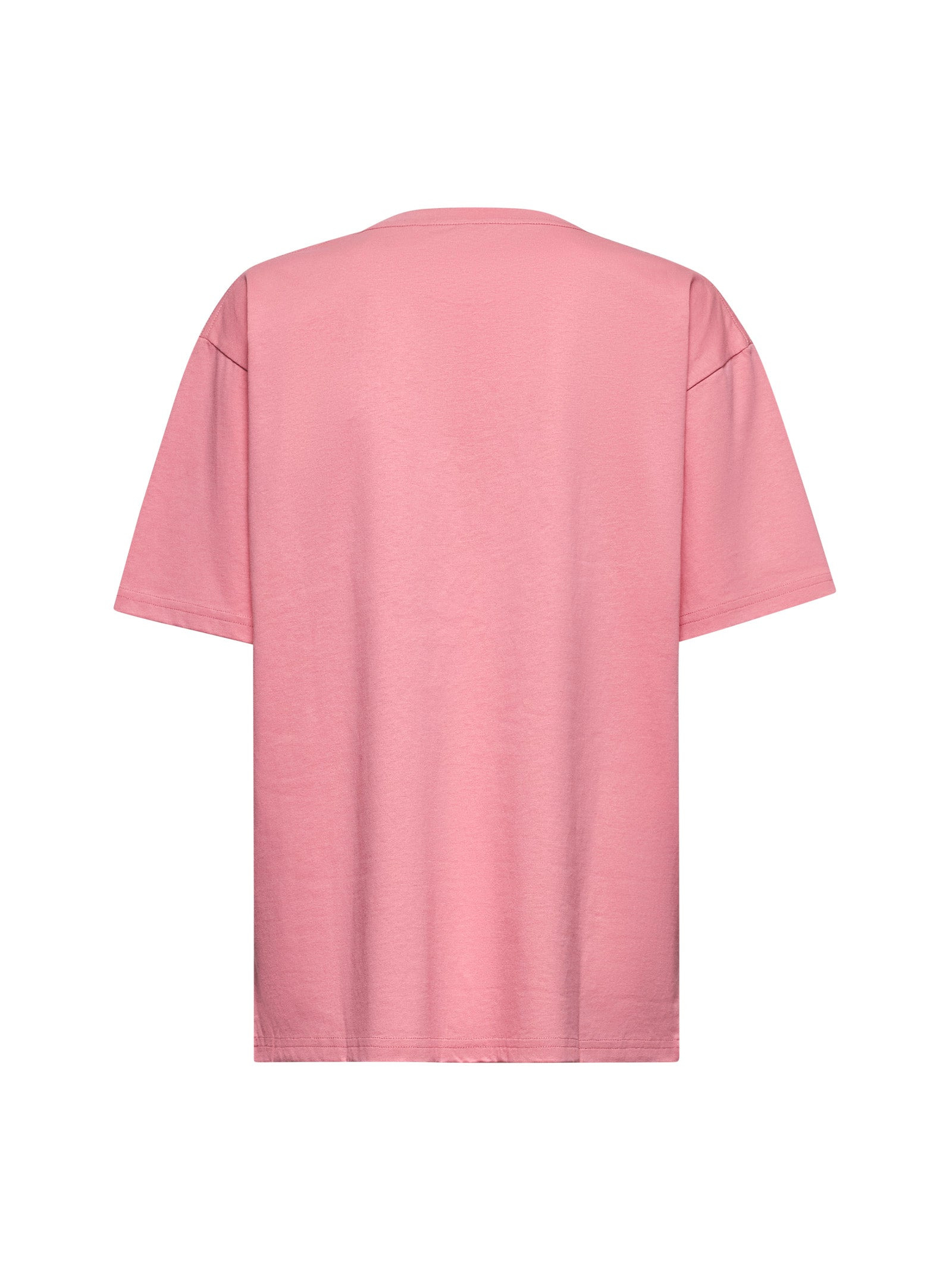 Valentino Women Pink Chez Valentino Print T-Shirt - 2