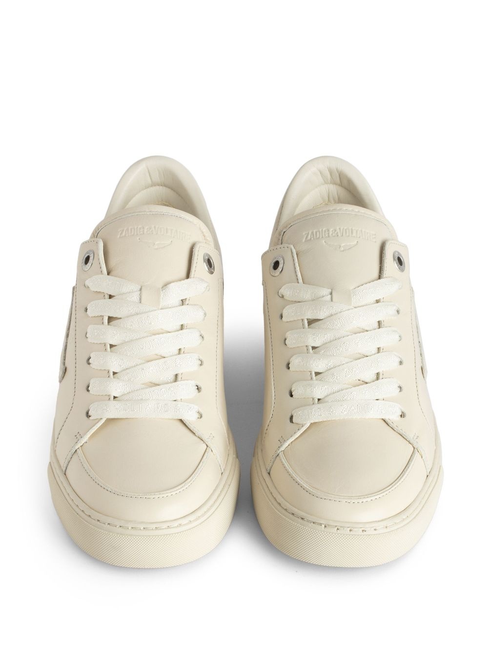 Fly On Sneakers - Zadig & Voltaire - Leather - White - 4