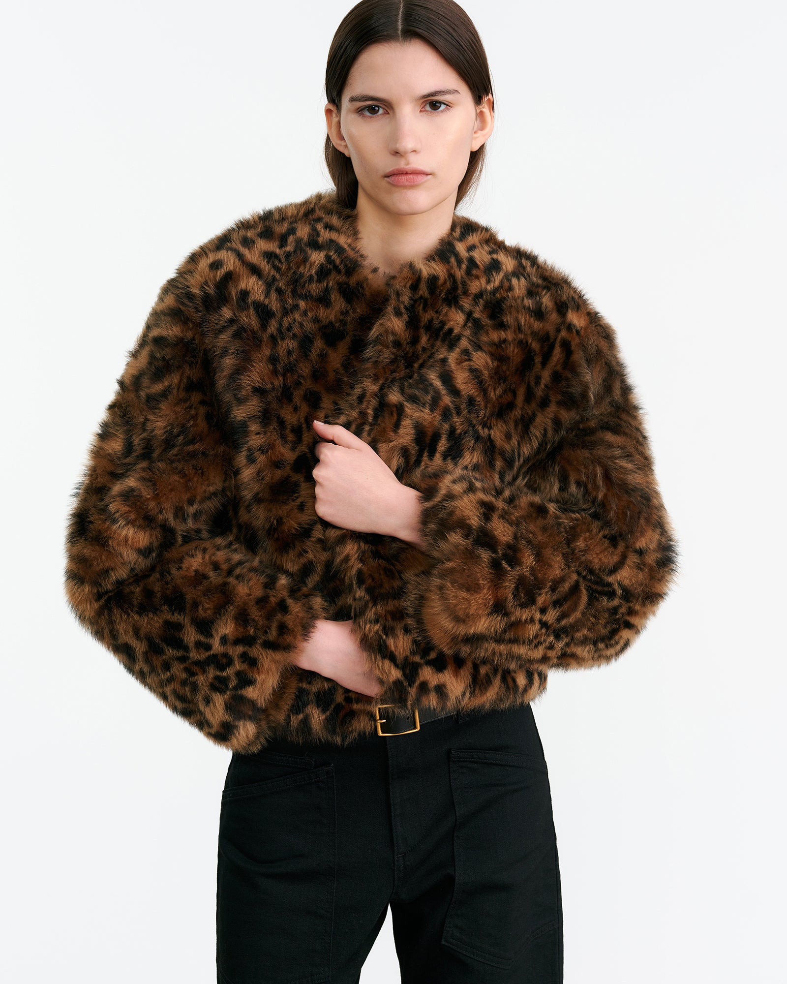 ELAN SHEARLING JACKET - 4