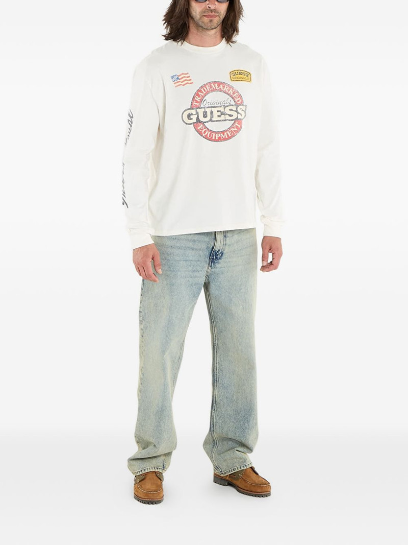 GUESS USA Originals Cn Ls Int Race T-shirt outlook