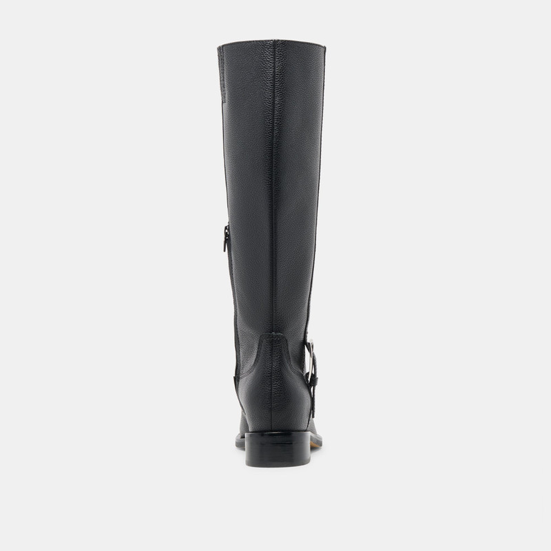 KILIAN H2O WIDE CALF BOOTS BLACK LEATHER 9
