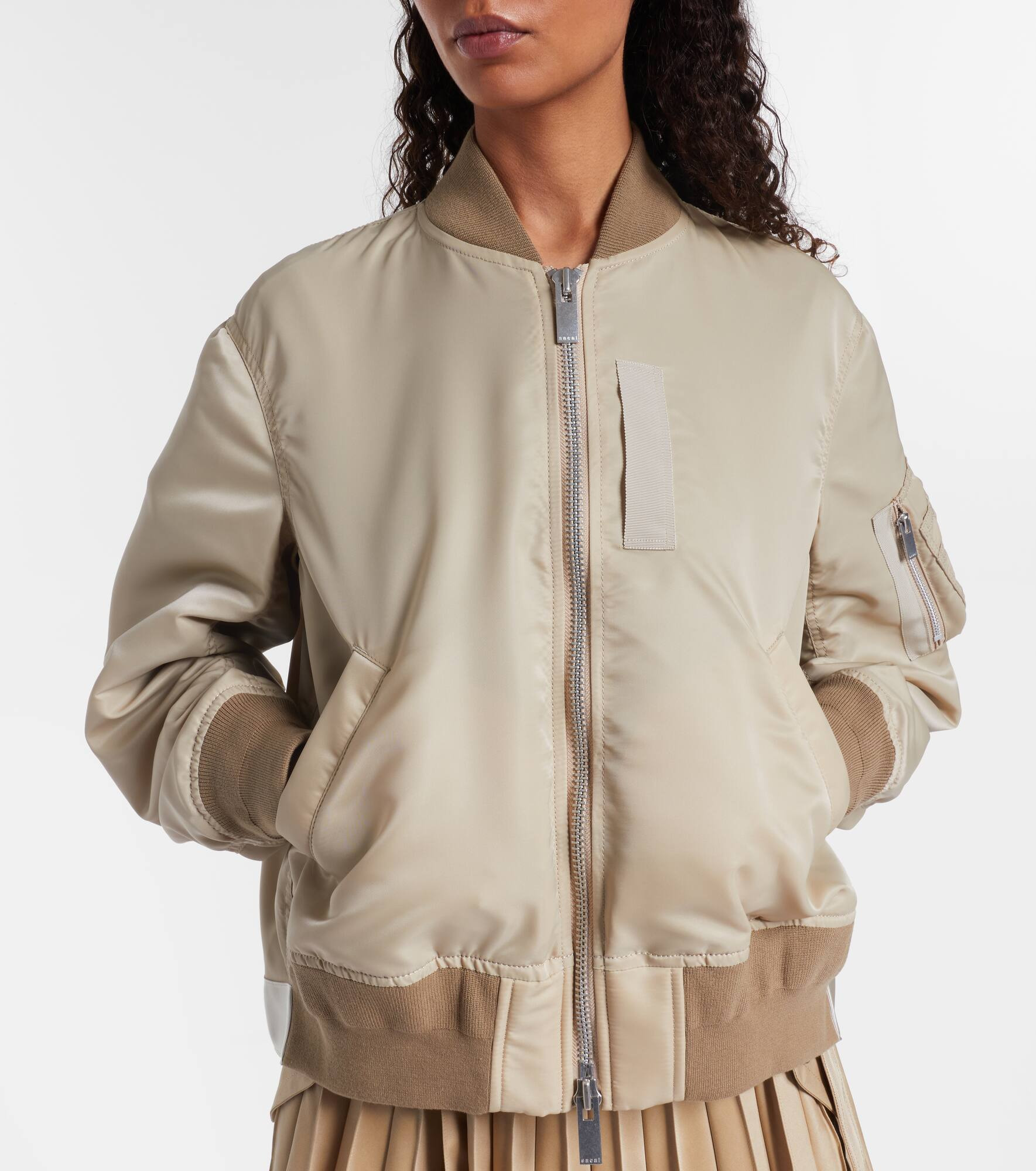 Twill blouson - 6