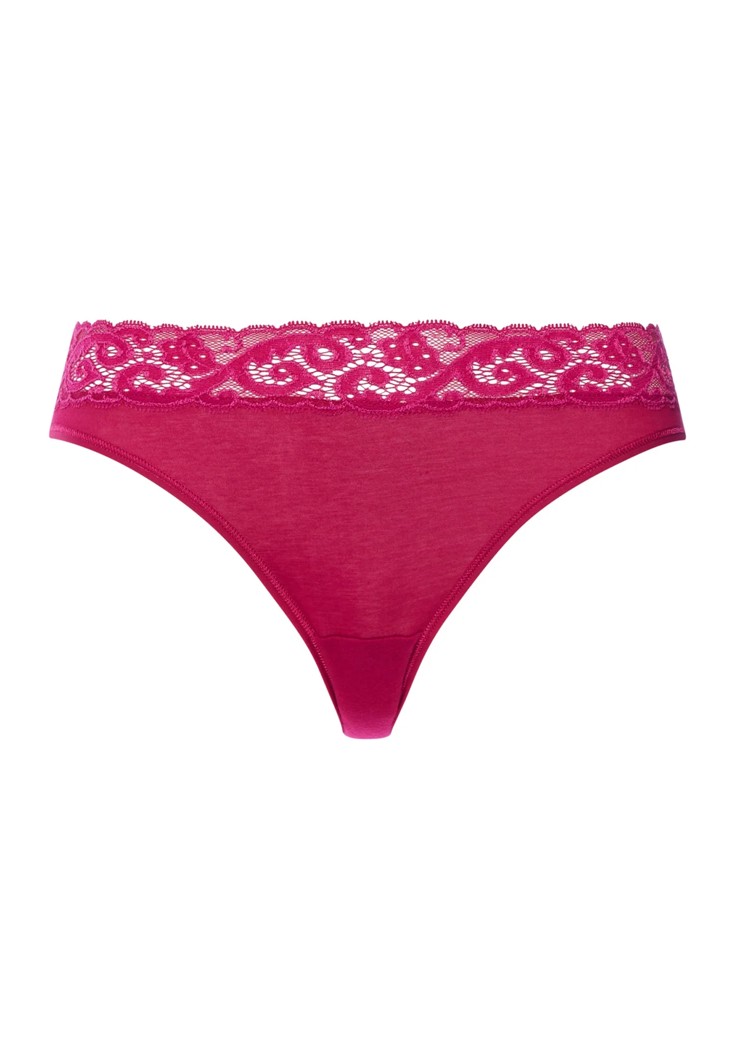 Moments Cotton High Cut Brief - 1