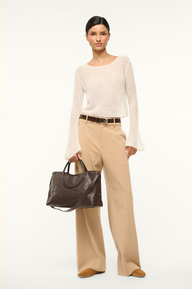 STAUD STAUD MAUDE SATCHEL ESPRESSO outlook