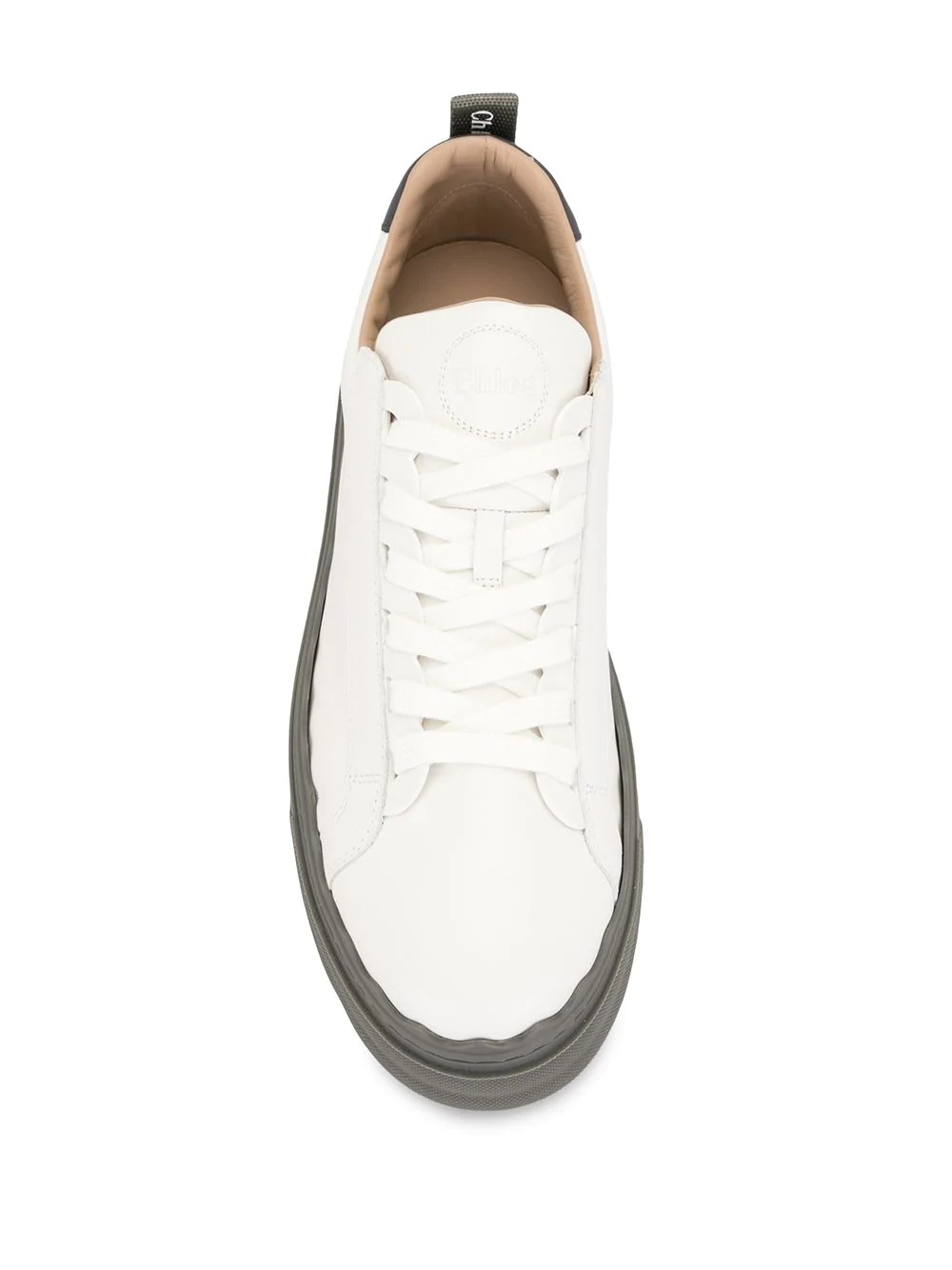 Lauren two-tone sneakers - 4