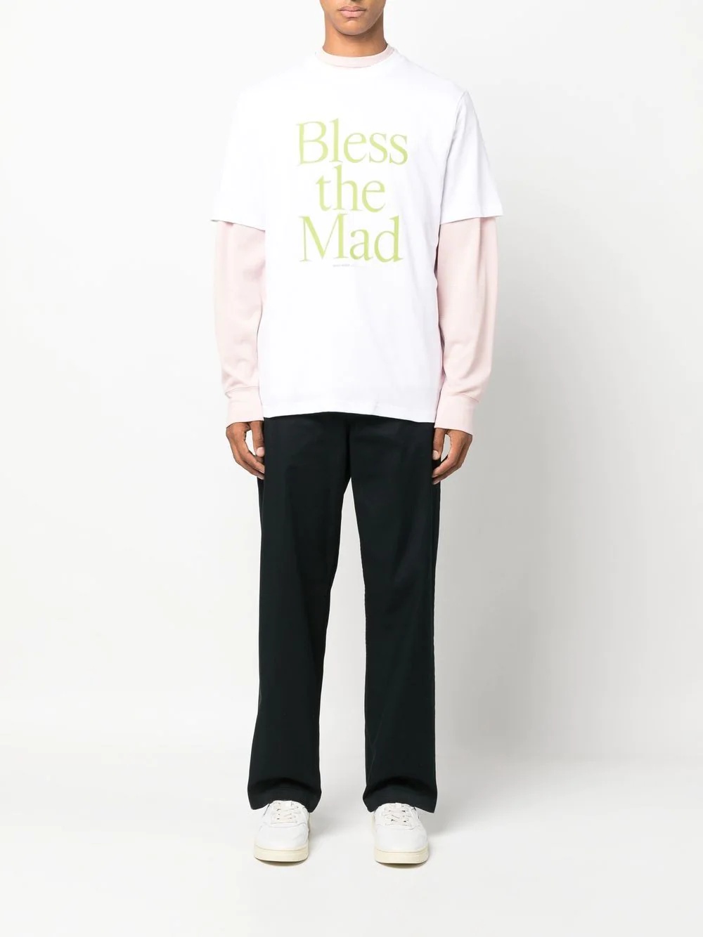 Bless The Mad slogan-print T-shirt - 2