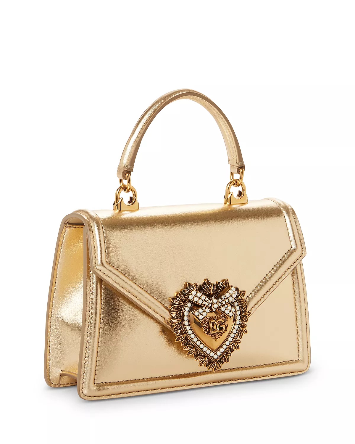 Small Smooth Leather Devotion Bag - 4