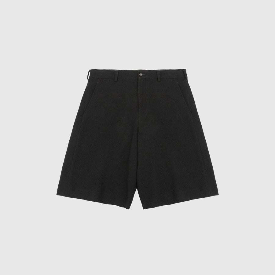 WORSTED YARN STRETCH TWILL SHORTS - 1