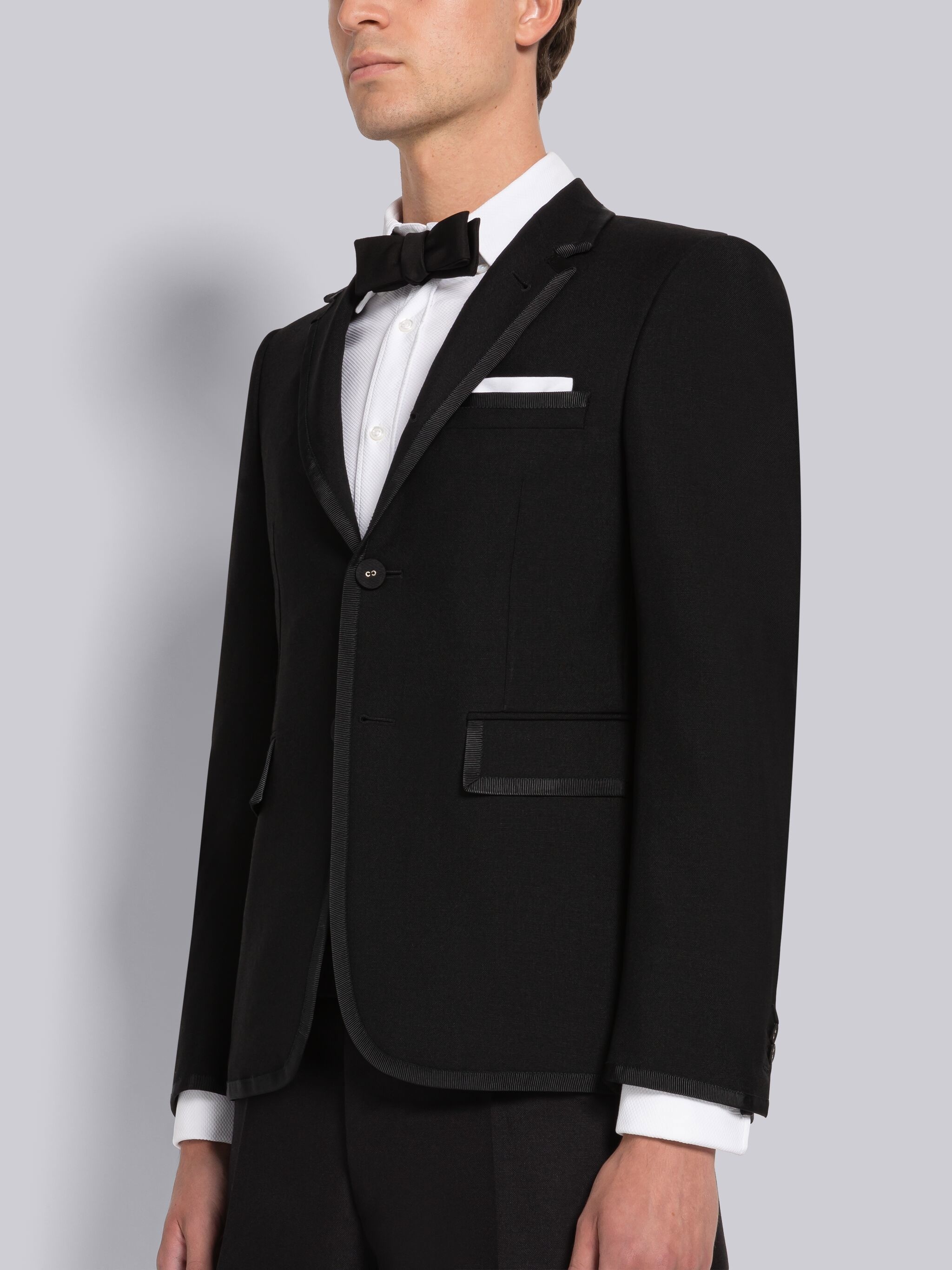 3-PLY WOOL MOHAIR CLASSIC SPORT COAT - 2
