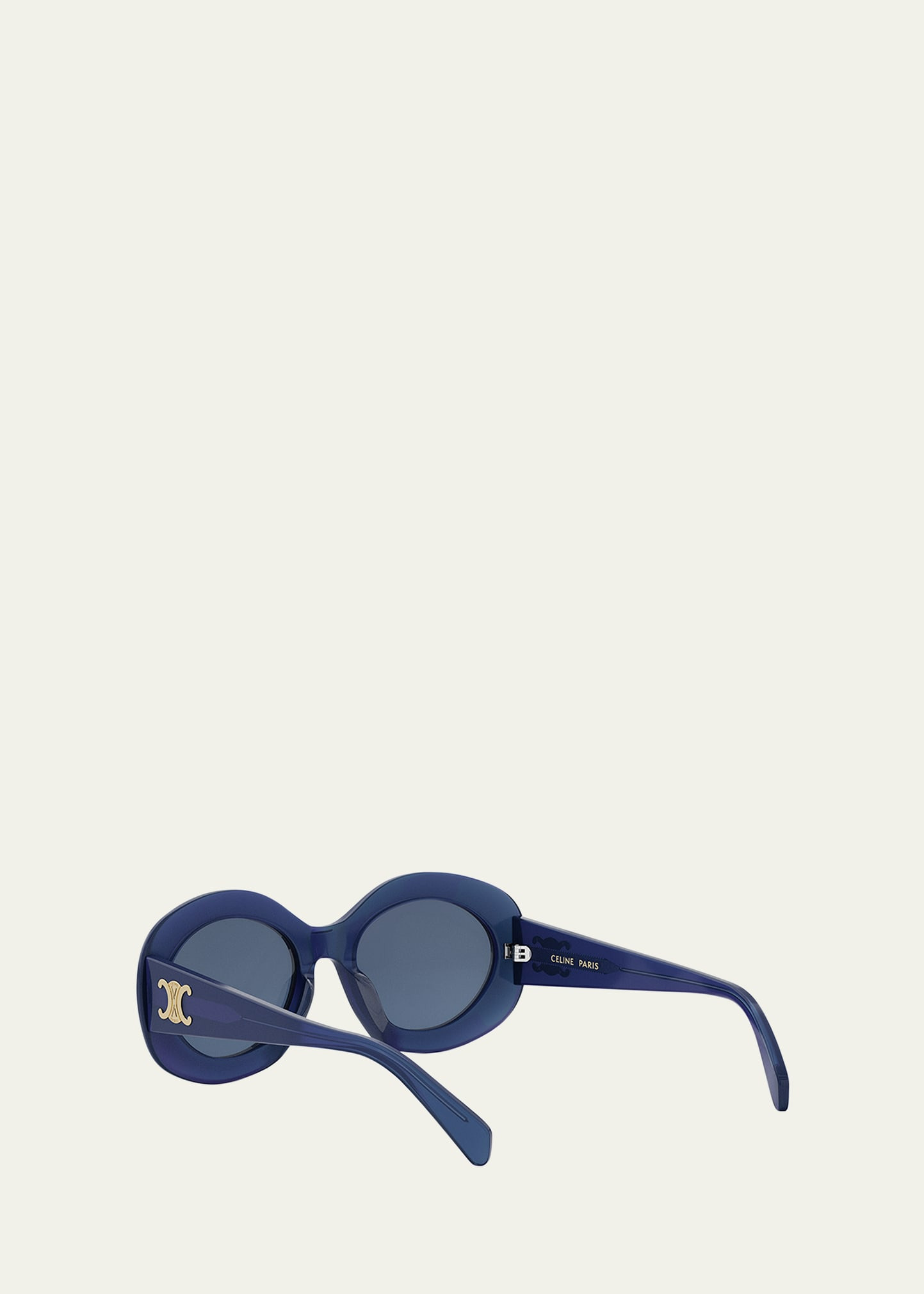 Triomphe Round Acetate Sunglasses - 4