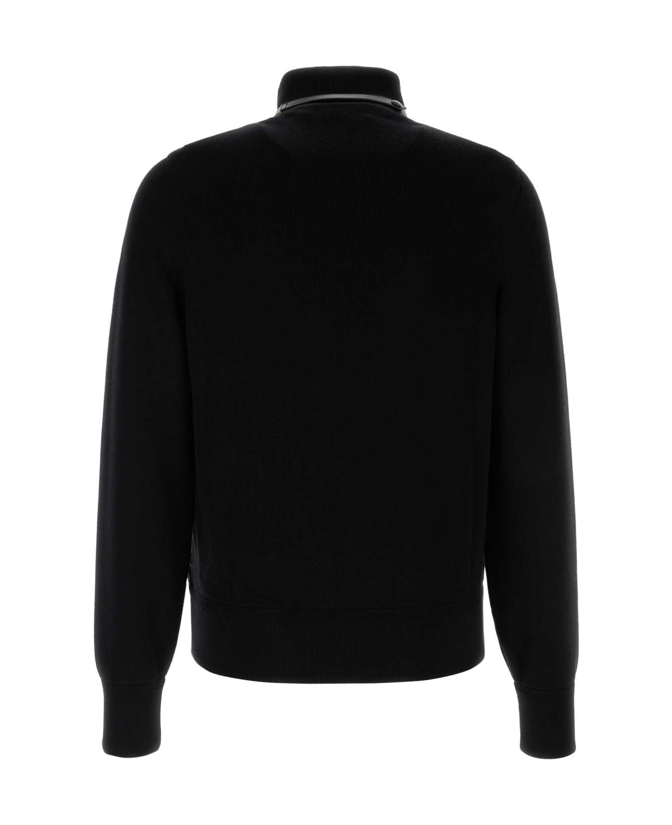 Black Wool Jacket - 2