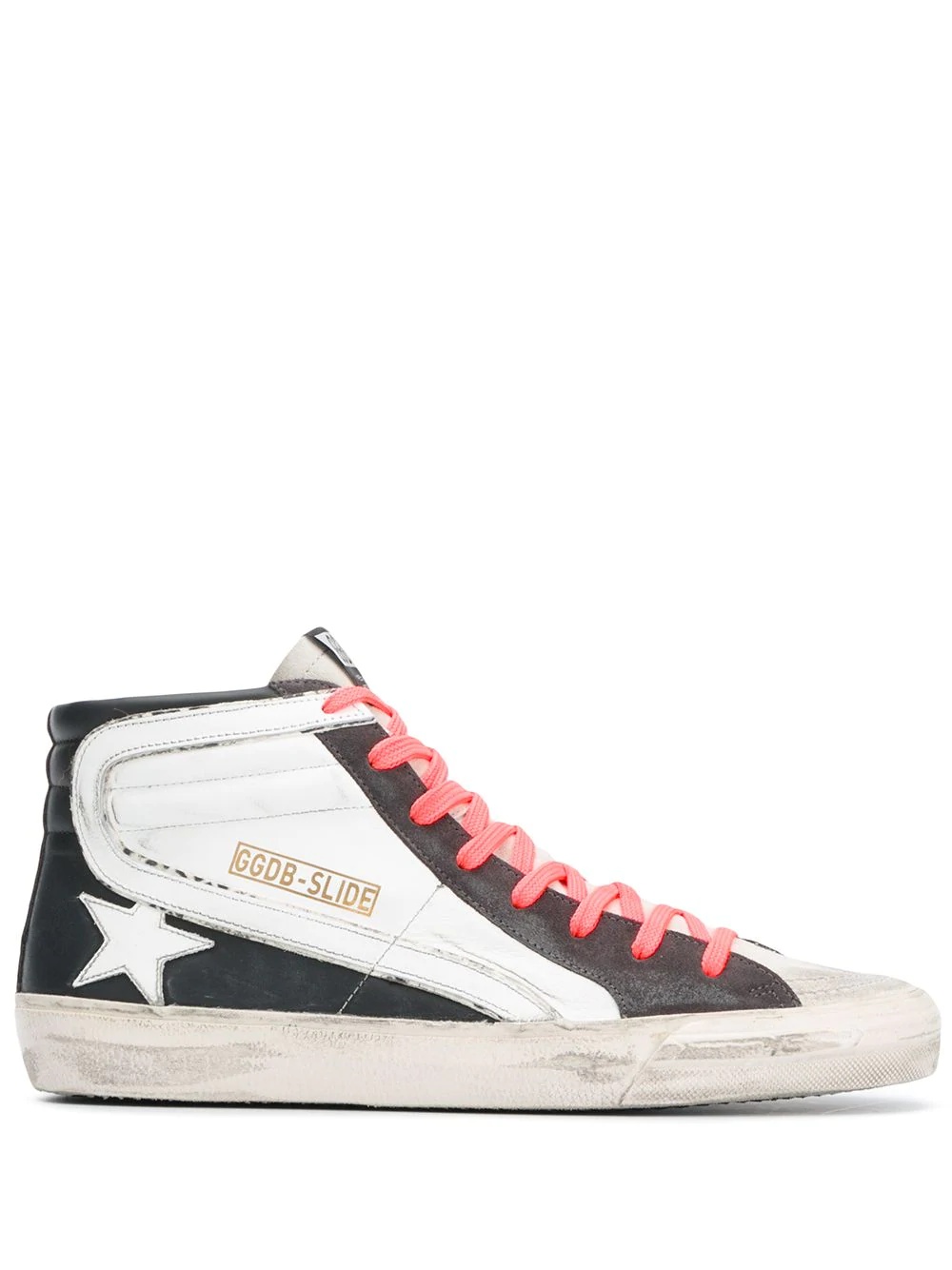 Slide high-top sneakers - 1