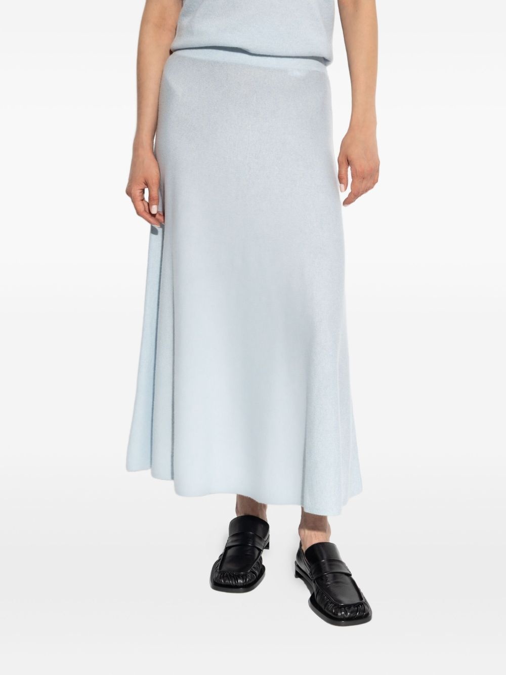 The Torie cashmere flared skirt - 3