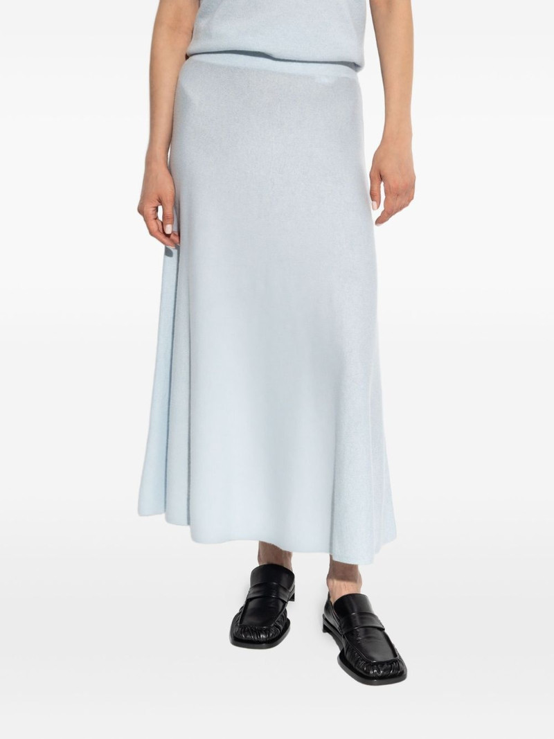 The Torie cashmere flared skirt 3