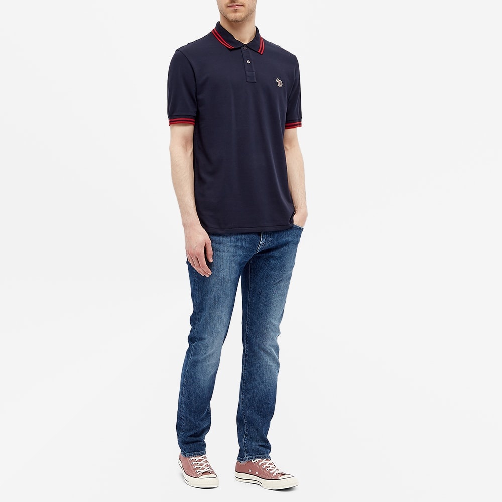 Paul Smith Zebra Tipped Polo - 5