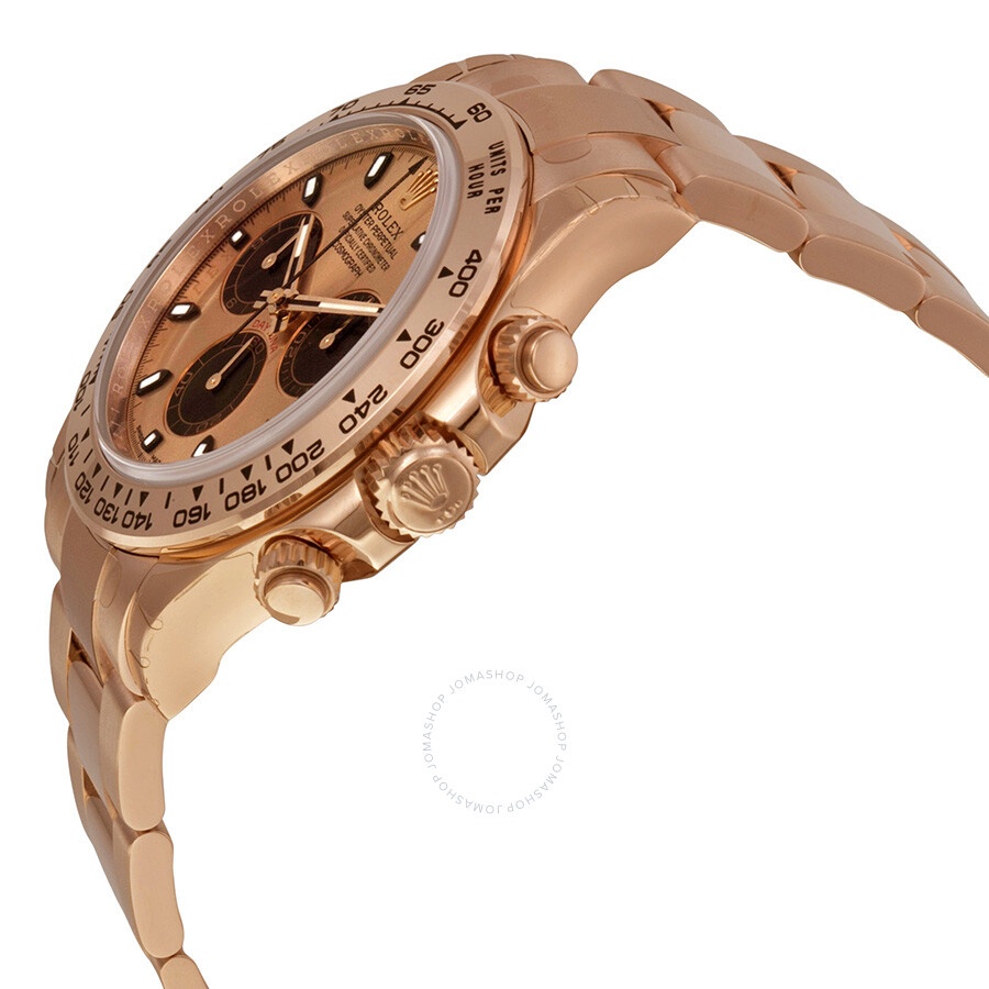 Rolex Cosmograph Daytona Rose Dial 18K Everose Gold Oyster Bracelet Automatic Men's Watch 116505PSO - 2