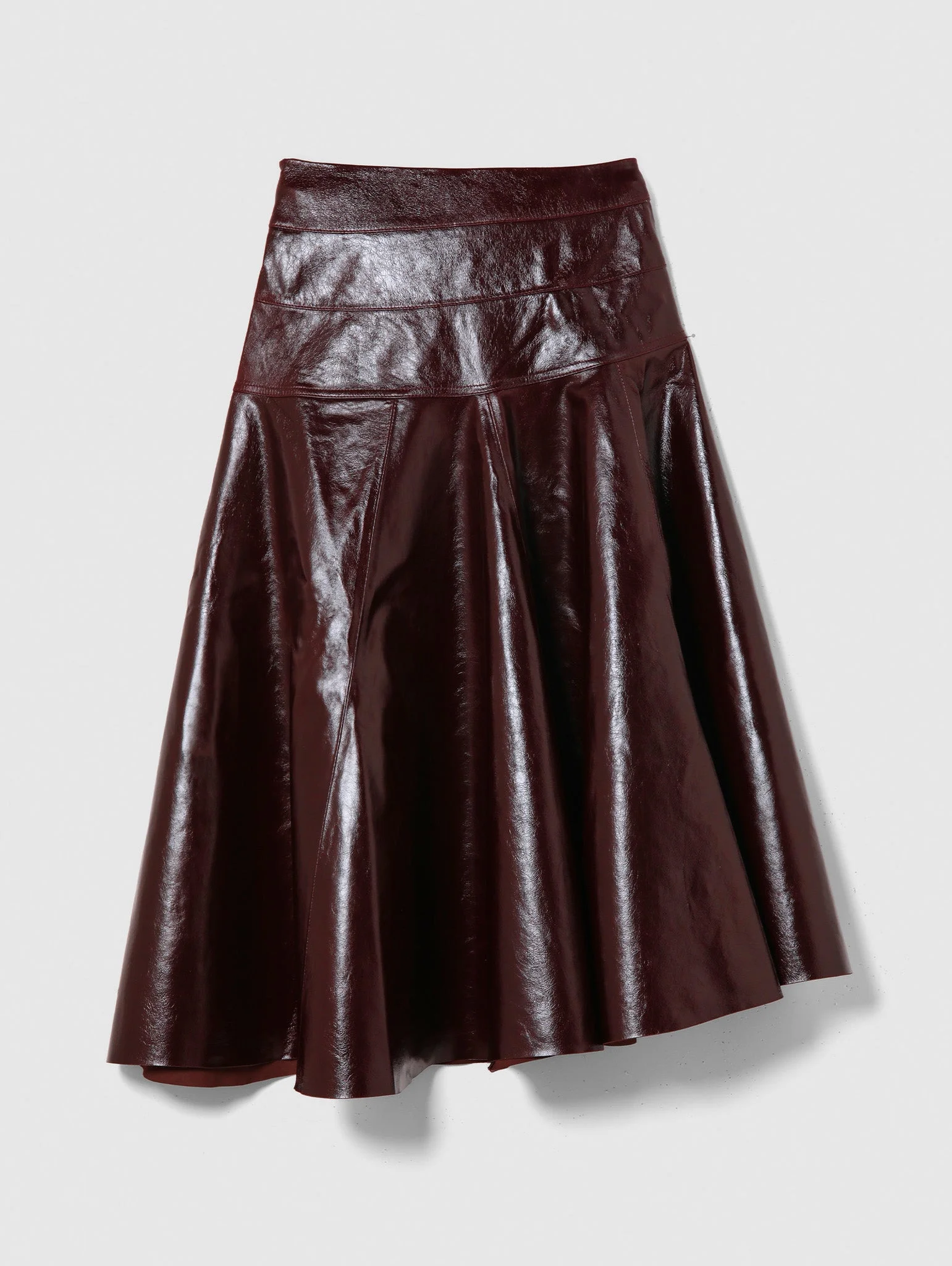 CARMEN LEATHER SKIRT - 1