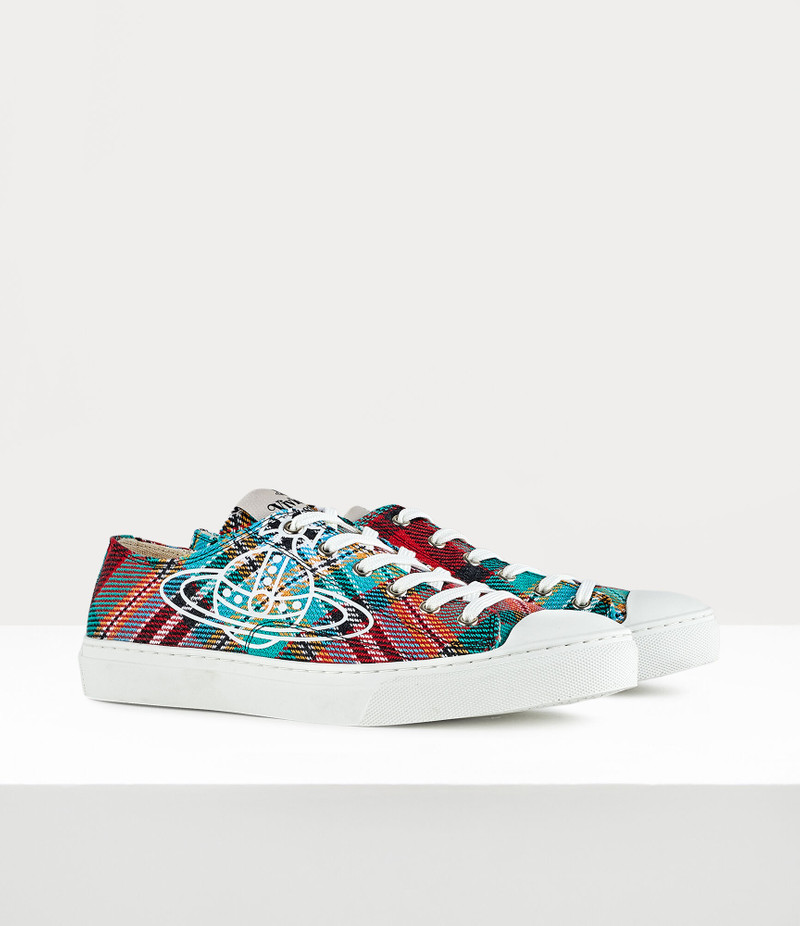 Vivienne Westwood PLIMSOLL LOW TOP TARTAN outlook