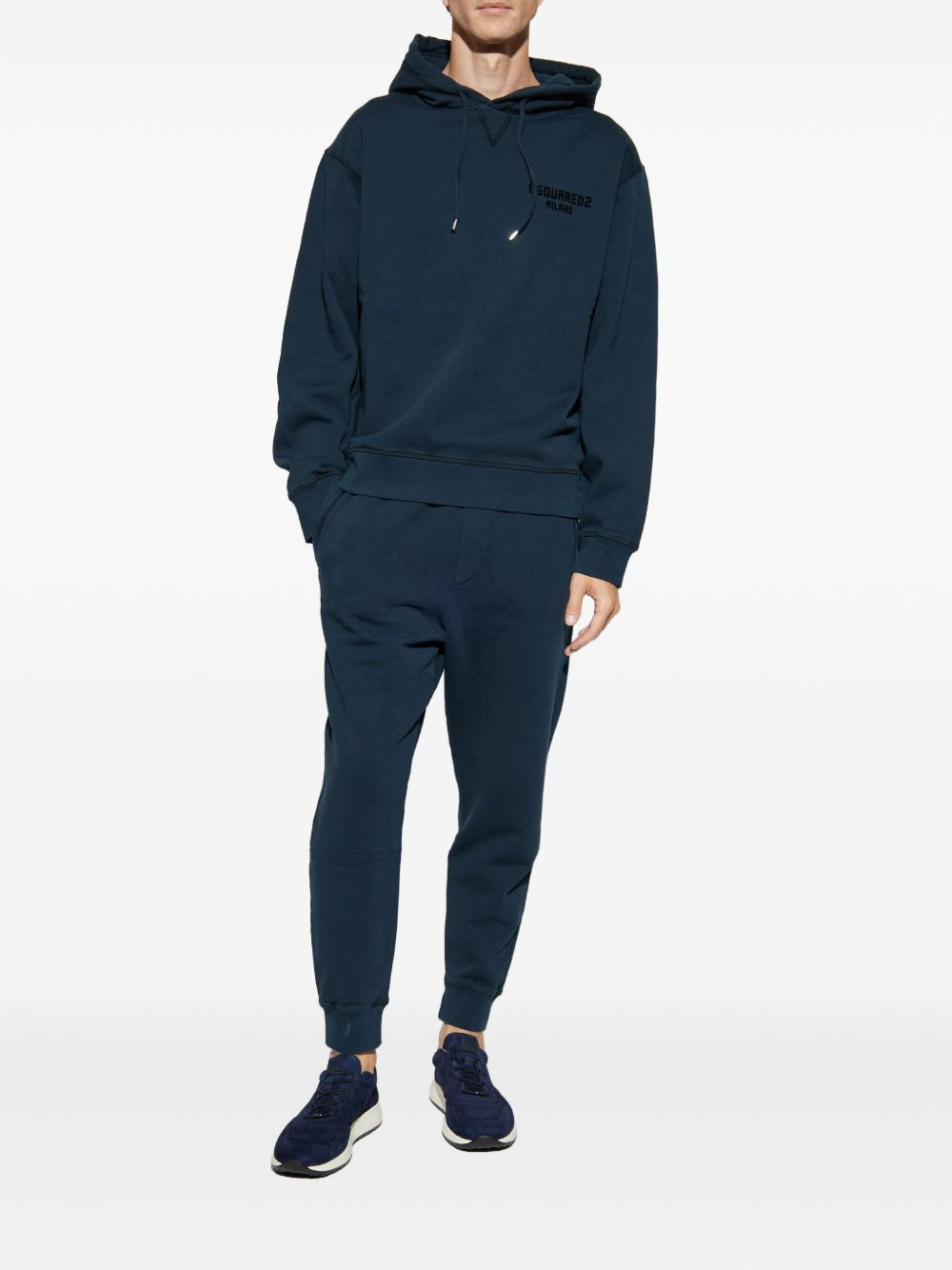 logo-print hooded tracksuit - 3